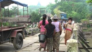 2011 Myanmar 02 Myanmar 2011 City and Village Live in Sittwe and Mrauk U [upl. by Nosemaj]