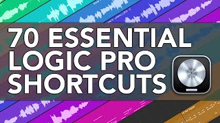 Logic Pro  70 Essential Shortcuts Key Commands Crash Course [upl. by Nodarse]