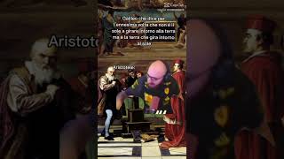 aristotele galileo edit comic shorts shortvideo italy italia greece grecia [upl. by Sansbury]