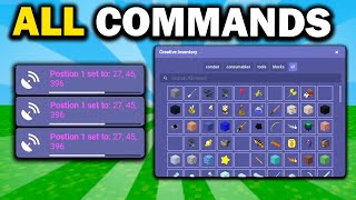 ALL CREATIVE MODE COMMANDS Roblox Bedwars [upl. by Vieva]