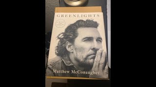 Green Lights Book Review McConaughey [upl. by Akinor864]