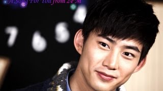 quotHavent Met You Yetquot by 2PM Taecyeon A Song For You from 2PM [upl. by Aldous]