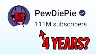 Why Is PewDiePie STUCK At 111 Million Subscribers [upl. by Enomor]