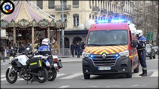 On peut passer  VSAV Pompiers de Lyon [upl. by Ocer]