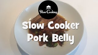 This Slow Cooker Pork Belly Fell Apart and was Quite Simply Delicious [upl. by Keg992]