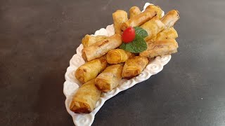 Brick au fromage et crevette بريوات الفرماج بالقمرون من ألذ ما يكن [upl. by Notse]