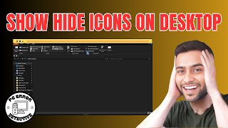 How to Show Hide Icons on Desktop in Windows 10 [upl. by Kuska790]