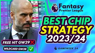 THE ULTIMATE FPL 202324 CHIP STRATEGY 📅  Wildcard Template amp Bench Boost Explained GW25 [upl. by Mcloughlin]