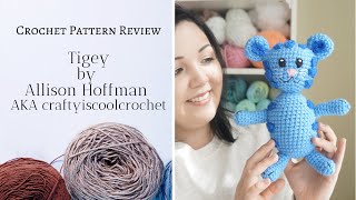 TIGEY CROCHET PATTERN REVIEW  AMIGURUMI  DANIEL TIGER [upl. by Aleck]