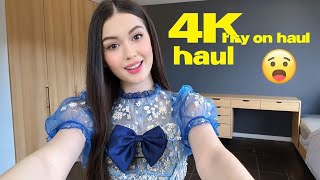 4k Sheer Transparent Try On  Try On Haul See Everything  Transparent Haul Try On New [upl. by Sitoel17]