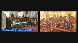 The Diocesan Guilds Thanksgiving Service of Evensong 2nd Sunday before Advent November 17 2024 [upl. by Acnaib]