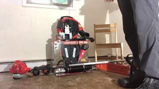 Leaf blower Echo PB580t how to stop the shocking [upl. by Irved]