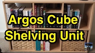 Argos Home Cube Shelves Quick Build and Thoughts [upl. by Welsh20]