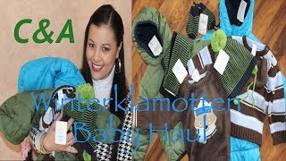 Baby Haul CampA Winterklamotten Jacke Schneeanzug Pullover [upl. by Orlantha]