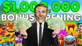 THE ULTIMATE 1000000 BONUS OPENING 100 SLOT BONUSES PART 22 [upl. by Adnawyek]