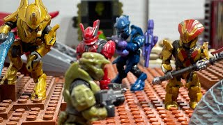 Halo Mega Construx StopMotion Christmas Toymation Feast 202223 Submission [upl. by Neelram667]