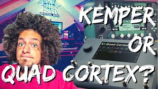 Quad Cortex Capture vs Kemper Profiler  Comparison [upl. by Hilliary302]