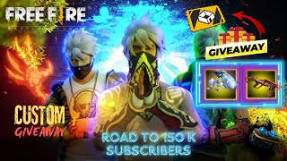 🔴FREE FIRE LIVE GIVEAWAY CUSTOM ROOM  FF LIVE DIAMOND GIVEAWAY lokeshgamer gyangaming [upl. by Enellij]