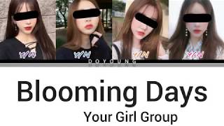 Your Girl Group  Blooming Day 4 members version ORIGINAL EXOCBX [upl. by Esac157]