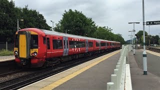 Fast Third Rail Trains at Purley [upl. by Trixy]