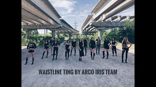 female dancehall choreo on Waistline Ting  Shenseea by Arco Iris [upl. by Nwahc750]