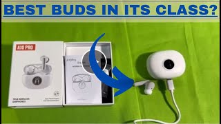 A10 Pro earbuds best bang for the buck for workout buds [upl. by Anairam]