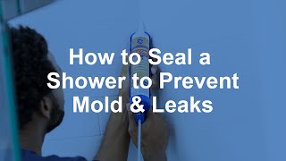 How to Caulk a Shower the Right Way to Prevent Mold amp Leaks [upl. by Bertram763]