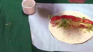 Ham and Cheese Wrap [upl. by Ettenan]