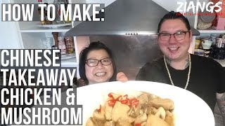 Ziangs How to make Chinese Takeaway Chicken and Mushroom [upl. by Nawd271]