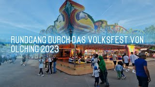 Volksfest Olching Rundgang 2023 [upl. by Mickelson]