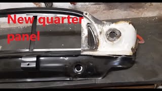 Project Designer Ep 14  Fitting the front quarter panel to my Austin Mini [upl. by Hutson119]