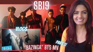 SB19  quotBAZINGAquot BEHINDTHESCENES OF THE MV PART 1 WATCHWITHME [upl. by Rednirah]