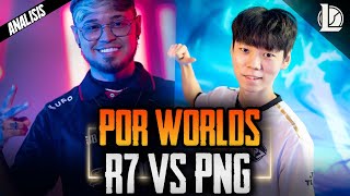 QUIEREN HACER HISTORIA PNG vs R7 Worlds 2024 Análisis [upl. by Scornik19]