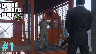 Franklin Rooftop Assassination  GTA V Gameplay 1  Shinobi [upl. by Foushee]