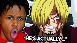 Anime HATER Watches Sanji Badass Moments [upl. by Anay]