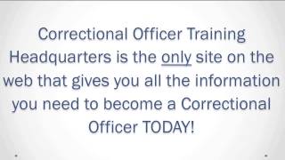 Correctional Officer Training [upl. by Ydac829]