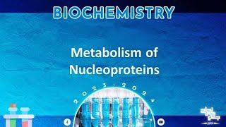 Revision of L45  metabolism of nucleoproteinpurines amp pyrimidines  Biochemistry [upl. by Atidnan]