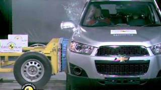 Chevrolet Captiva Euro NCAP Çarpışma Testi [upl. by Stoecker397]