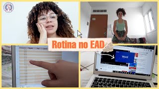 ROTINA EAD EM FONOAUDIOLOGIA  VLOG 8 [upl. by Ciapas]