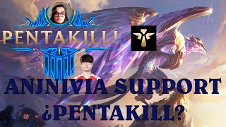 ME HAGO UNA PENTAKILL CON ANIVIA SUPPORT😮😱 Parte 1 anivia support leagueoflegends lol [upl. by Dori]