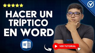 Cómo Hacer un TRÍPTICO en Word e Imprimirlo  ​🖨️​ Aprende a Diseñar Trípticos Bonitos ​🖨️​ [upl. by Venezia]