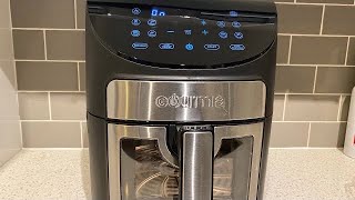 GOURMIA Air Fryer6qt air fryer  Digital Window Air Fryer  Fish fry recipe in air fryer reviewP2 [upl. by Maiocco]