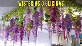 Como hacer Wisterias Paso a Paso [upl. by Aehr]