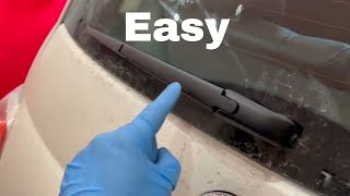 How To Replace The Wiper Blades And Arms On A Fiat 500  front and back [upl. by Christabel]