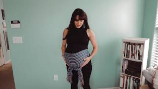 Rebozo Support for Pregnancy [upl. by Nauqat]