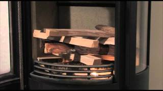 How to light your Wood Burning Stove  Contura [upl. by Anaerol188]