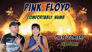 Pink Floyd quotComfortably Numbquot  Live at PULSE  Couples EPIC REACTION  First Time Listening [upl. by Nibbs]