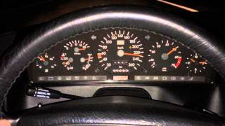 MercedesBenz 500SL R129 V8 Acceleration 0  250 Kmh [upl. by Allemat]