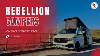 Rebellion Campers Advert  VW Campervan Conversions [upl. by Anaele]