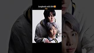 Jungkook with RM 😊VS Jungkook with Jin 🤨 bts jin jungkook rm btsfunnymoments weloveyoongi [upl. by Sheridan]